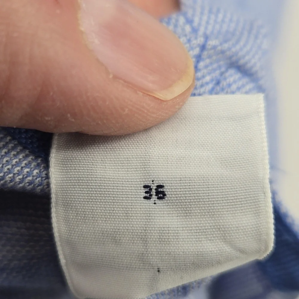 Ralph Lauren Polo Golf Polo Shirt Mens Small Blue Windowpane Short Sleeve Logo‎